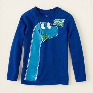baby boy   graphic tees   dino leaves graphic tee  Childrens 