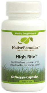 Native Remedies High Rite™    60 Veggie Capsules   Vitacost 