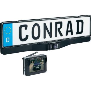 Funk Rückfahrvideosystem mit Kennzeichenkamera im Conrad Online Shop 
