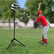 Trend Sports Big League Pro Pitching Machine With 8 Hour Battery 