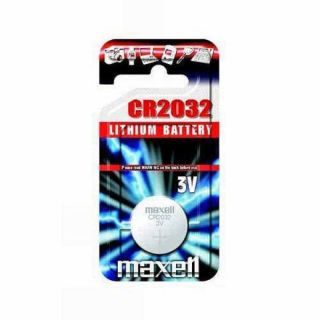 Maxell CR2032 Lithium Coin Cell Battery Product Description