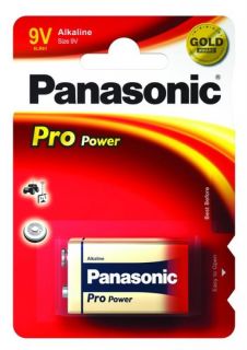 Panasonic Battery Pro Power 9V Battery   1 pack  Ebuyer