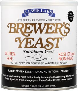 Lewis Labs Brewers Yeast™    32 oz   Vitacost 