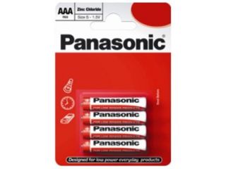 Panasonic Heavy Duty AAA Batteries   4 Pack  Ebuyer