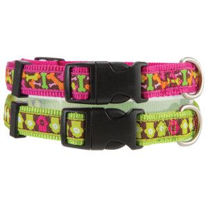 Top Paw® Roxie Collection Adjustable Collars   New Puppy Center   Dog 