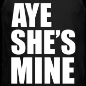 aye shes mine sweatshirt couple crewnecks t shirts T Shirts 