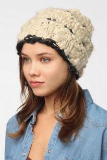 Staring at Stars Stripe Chunky Beanie   Urban Outfitters