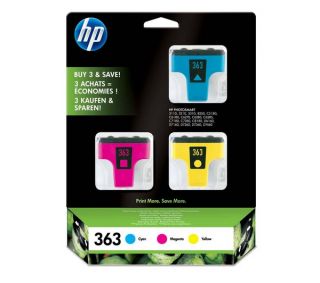 HP HP 363 3 Colour Ink Cartridge Multipack Deals  Pcworld