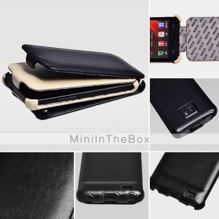 Genuine ROCK Flip Protective Leather Case for Samsung Galaxy S2 i9100 