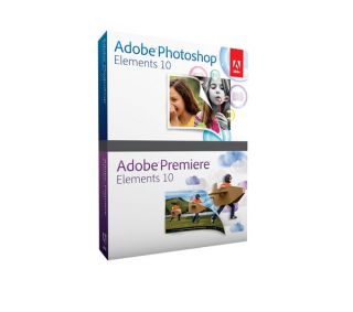 ADOBE Photoshop Elements 10 & Premiere Elements 10   Student and 