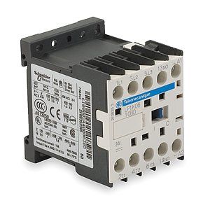SQUARE D IEC Mini Contactor,24VDC,12A,Open,3P   2MMX6    