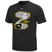 Pittsburgh Pirates Hand Signal T Shirt by Majestic Athletic 