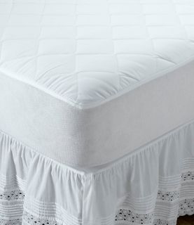 Quilted Cotton Filled Mattress Pad: Mattress Pads  Free Shipping at L 