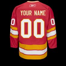 CCM Calgary Flames Team Classic Custom Authentic Jersey 