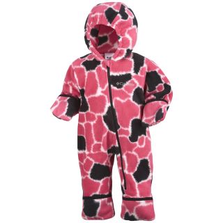 Columbia Sportswear Snowtop II Bunting   Fleece (For Infants) in Pink 