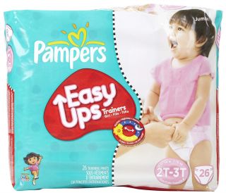 Easy Ups Training Underwear for Girls - 2T-3T
