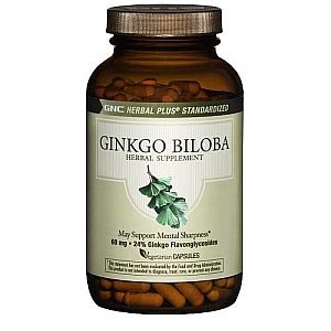 GNC Herbal Plus® Standardized Ginkgo Biloba   GNC HERBAL PLUS 