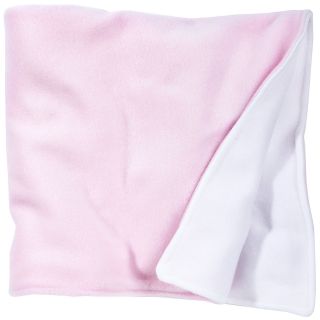 Turtle Fur Security Blanket   Powder Pink/White   