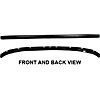 1994 2002 Dodge Ram 1500 Bumper   Replacement 9361   Front, Primered 