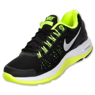 Nike LunarGlide 4 Kids Running Shoes  FinishLine  Black/Silver 