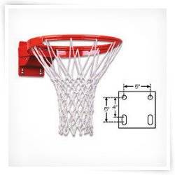 First Team Tube Tie/Adjustable Competition Breakaway Basketball Goal
