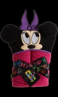 Disney® Electric Holiday Minnie Mouse® Hooded Towel 