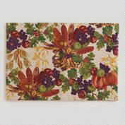 Reversible Harvest Placemats, Set of 4