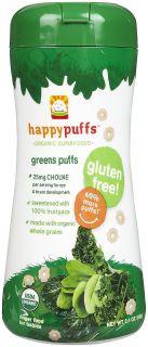 Happy Baby Green Puffs   