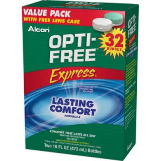 Opti Free Express Multi Purpose Disinfecting Solution   16 Fl. Oz., 2 