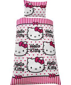 Hello Kitty Rotary Duvet Set   Single. from Homebase.co.uk 