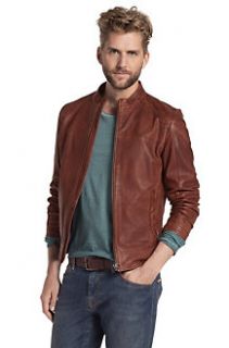 Find high quality leather jackets for men from HUGO BOSS