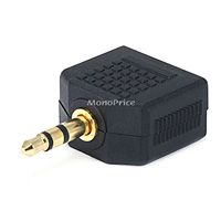 For only $0.26 each when QTY 50+ purchased   3.5mm Stereo Plug to 2 x 