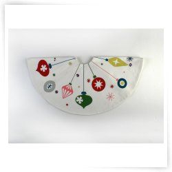 Tag 26 in. Ornament Tree Skirt