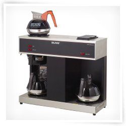 BUNN® VPS 12 Cup Pourover Commercial Coffee Brewer with 3 Warmers