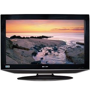 32 Sharp LC 32SH12U 720p Widescreen LCD HDTV   169 12001 6ms 2 HDMI 