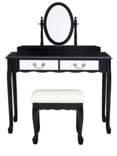Elysee Dressing Table and Stool (mirrored front)  Littlewoods