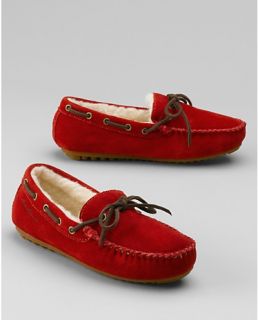 Womens Shearling Driving Moccasins  Eddie Bauer