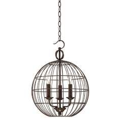 Franklin Iron Works, Entryway Chandeliers By  