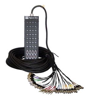 CBI 32x8 Audio Snake with Neutrik Connectors (XLR x 32, 1/4 TRS x 8)