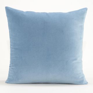 Adriatic Blue Velvet Throw Pillow Collection  World Market