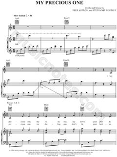 Image of Celine Dion   My Precious One Sheet Music   Download 