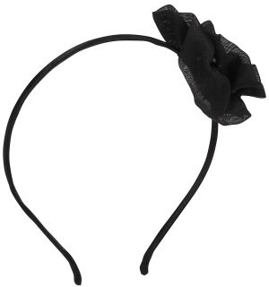 Revlon Hair Accessories Black Flower Headband   