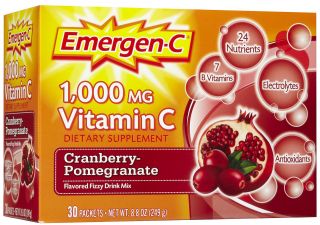 Emergen C Vitamin C Drink Mix, Cranberry Pomegranate   