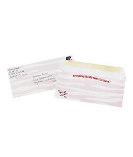 BACON FLAVORED ENVELOPES   SET OF 25  Letter, Mail  UncommonGoods