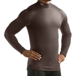 Under Armour Evo Coldgear Fitted Mock Long Sleeve Shirt   Mens 