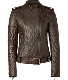 Belstaff Mahogany Leyton Quilted Leather Jacket  Damen > Jacken 