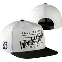 Detroit Tigers White Nike 2012 World Series Fall Classic Snapback 