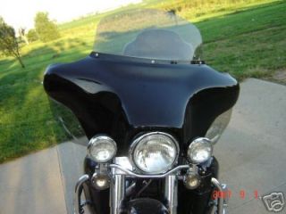 Side Wings in BLACK Harley, Touring, FLH, Bagger, Street Glide