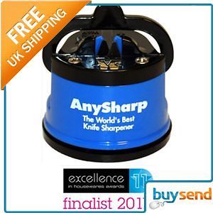 Blue Anysharp Safe Knife Blade Sharpener The Worlds Best Kitchen 