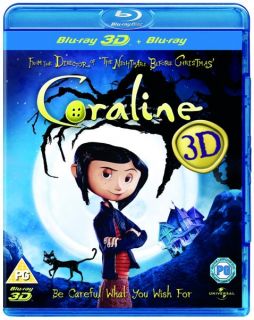 Coraline 3D Blu ray  TheHut 